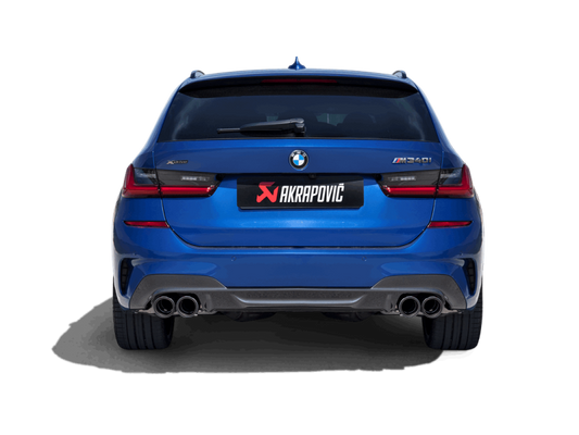 Akrapovic 20-22 BMW M340i (G20, G21) Slip-On Line (Titanium) (Requires BMW Part #18308686640)