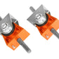 aFe Control PFADT Series Engine Mount Set; Chevrolet Corvette (C5/C6) 97-13 Orange