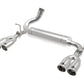 aFe Vulcan Series 2.5in 304 SS Axle-Back Exhaust Polished 07-18 Jeep Wrangler (JK) V6-3.6/3.8L