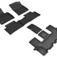 3D Maxpider 21-23 Kia Sorento 6-Seat Kagu Black R1 R2 R3