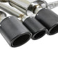 aFe POWER Takeda 2-1/2in to 2-1/4in 304SS Catback Dual-Exit Exhaust 17+ Honda Civic Type R w/CF Tips