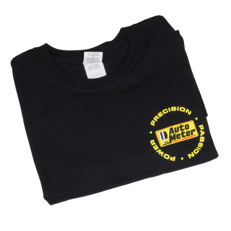 Autometer Black Competition Instruments T-Shirt - Large