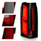 ANZO 2015-2020 Chevrolet Tahoe LED Tail Lights w/ Light Bar Black Housing Somke Lens