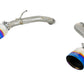 aFe Takeda 2.5in 304 SS Axle-Back Exhaust w/ Blue Flame Tips 16-18 Infiniti Q50 V6-3.0L (tt)