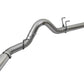 aFe LARGE BORE HD 5in 409-SS DPF-Back Exhaust w/Polished Tip 2017 Ford Diesel Trucks V8 6.7L (td)