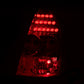 ANZO 2005-2007 Chrysler 300C LED Taillights Black