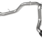 aFe Large Bore-HD 4in 409SS DPF-Back Exhaust System w/Black Tip 20 GM Diesel Trucks V8-6.6L (td) L5P