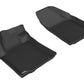 3D MAXpider 2016-2019 Nissan Maxima Kagu 1st Row Floormat - Black