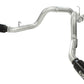 aFe MachForce XP Exhaust 4inch DP-Back All SS 2011-14 GM Diesel Trucks V8-6.6L LML Black Tips