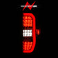 ANZO 14-18 GMC Sierra 1500 LED Taillights Red/Clear