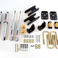 Belltech 2015 GM Colorado/Canyon Ext Cab Short Bed Lowering Kit w/ND II Shocks - 0-3in F/4in R Drop