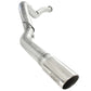 aFe ATLAS 5in DPF-Back Alum Steel Exhaust System Polished Tip GM Diesel Trucks 7.5-10 V8-6.6L td LMM