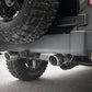 aFe Rebel Series 2.5in 409 SS Axle-Back Exhaust w/Polished Tips 07+ Jeep Wrangler (JK) V6 3.6L/3.8L