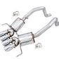 AWE Tuning 14-19 Chevy Corvette C7 Z06/ZR1 (w/o AFM) Touring Edition Axle-Back Exhaust w/Chrome Tips