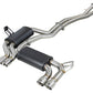 aFe MACH Force-Xp 2.5in 304 SS Cat-Back Exhaust w/ Polished Tips 01-06 BMW M3