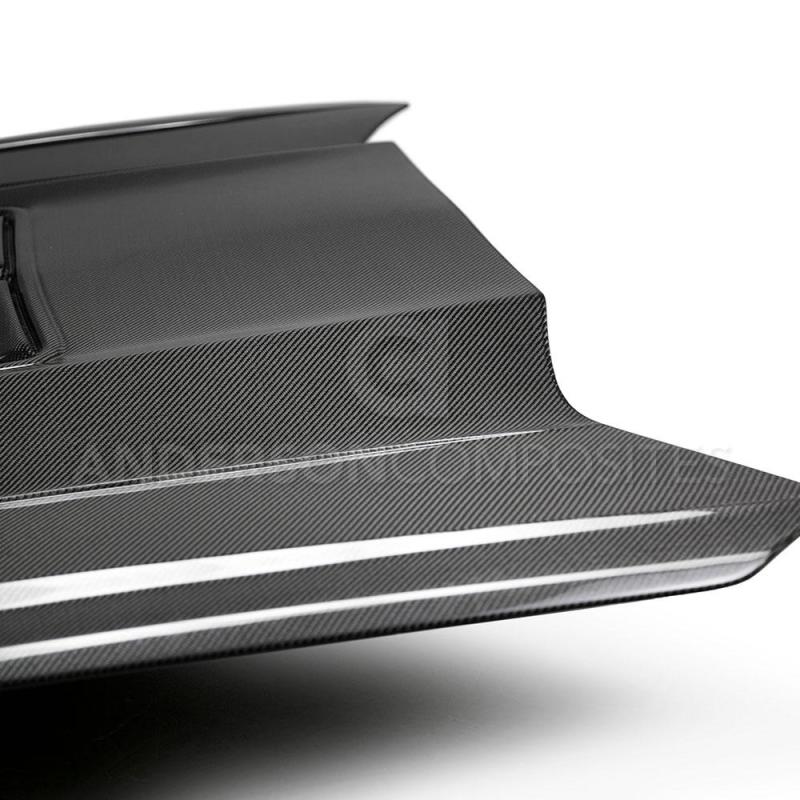 Anderson Composites 16-19 Chevrolet Camaro Double Sided Carbon Fiber Type-T2 Style Hood