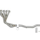 aFe Power Twisted Steel Long Tube Header & Connection Pipes 01-16 Nissan Patrol (Y61) V8-4.8L