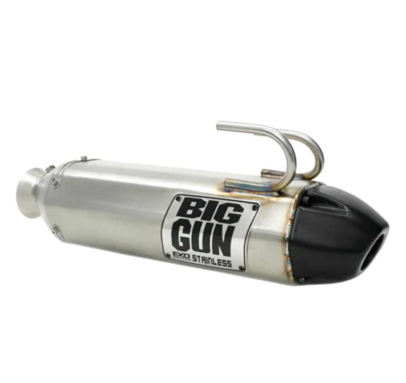 Big Gun 06-08 Arctic Cat 400 AUTO 4x4 FIS EXO Stainless Slip On Exhaust