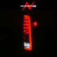 ANZO 2005-2021 Nissan Frontier LED Taillights Black Housing/Clear Lens