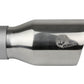 aFe MACH Force-Xp Univ 304 SS Double-Wall Clamp-On Exhaust Tip - Polished - 3in Inlet - 4.5in Outlet