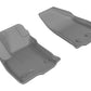 3D MAXpider 2016-2019 Chevrolet Volt Kagu 1st Row Floormat - Gray