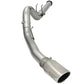 aFe MACHForce XP Exhaust 5in DPF-Back SS Exh 2015 Ford Turbo Diesel V8 6.7L Polished Tip