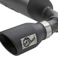 aFe Rebel Series 2.5in 409 SS Axle-Back Exhaust w/ Black Tips 2007+ Jeep Wrangler (JK) V6 3.6L/3.8L