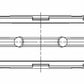 ACL 03+ Ford/Mazda 4 2.0L/2.3L DOHC Duratec Standard Size Race Series Main Bearing Set