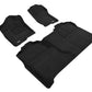 3D Maxpider 07-13 Chevrolet Silverado 1500 Crew Cab Elegant 1st 2nd Row - Floor Mat Set (Black)