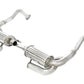 aFe MACHForce XP Exhaust Cat-Back 2in SS-304 Cat-Back Exhaust for 05-08 Porsche Boxster S (987.1) H6