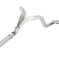 aFe MACHForce XP Exhaust Aluminized Dual Split DPF Back 11-15 GM Diesel Truck V8-6.6L (td) (pol tip)