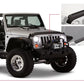 Bushwacker 07-18 Jeep Wrangler Trail Armor Hood and Tailgate Protector Excl Power Dome Hood - Black