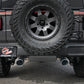 aFe Rebel Series 2.5in 409 SS Cat-Back Exhaust w/ Black Tips 18-19 Jeep Wrangler (JL) V6 3.6L