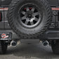 aFe Rebel Series 2.5in 304 SS Cat-Back Exhaust w/ Black Tips 2018+ Jeep Wrangler (JL) V6 3.6L