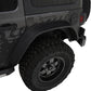 Bushwacker YA FF Jeep Flat Style 2 Piece