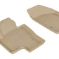 3D MAXpider 2006-2010 Volkswagen Passat Kagu 1st Row Floormat - Tan