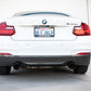 aFe MACHForce XP 3in to 2.5in 304 SS Axle-Back Exhaust w/ Black Tips 14-16 BMW M235i