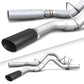 Banks Power 17+ GM Duramax L5P 2500/3500 Monster Exhaust System - SS Single Exhaust w/ Black Tip