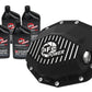 aFe POWER 21-22 Ram1500 TRX Hemi V8 6.2L PRO Series Rear Diff Cover Black w/Machined Fins & Gear Oil