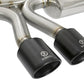 aFe Takeda 3in 304 SS Cat-Back Exhaust w/ Dual Center Black Tips 17+ Honda Civic Si (2dr) I4 1.5L