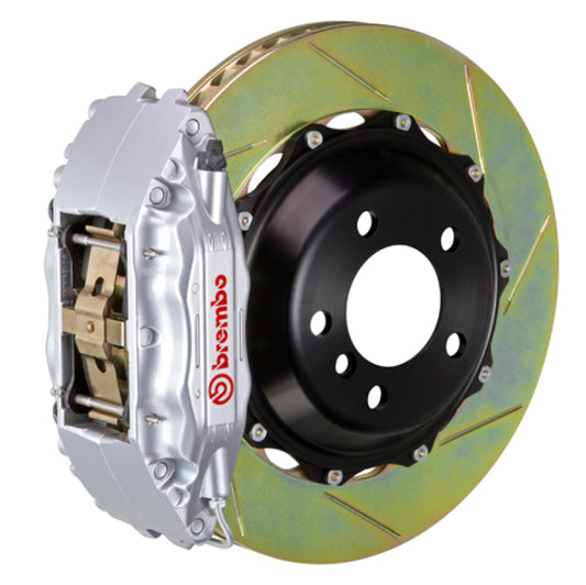 Brembo 91-96 Stealth R/T AWD Front GT BBK 4 Piston Cast 2pc 355x32 2pc Rotor Slotted Type1 -Silver