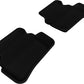 3D MAXpider 2008-2014 Mercedes-Benz C-Class Sedan W204 Kagu 2nd Row Floormats - Black