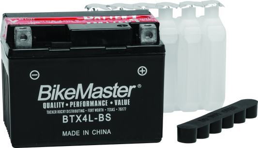 BikeMaster BTX4L-BS Battery