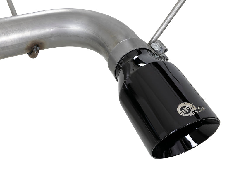 aFe Large Bore HD 3in 304 SS Cat-Back Exhaust w/ Black Tips 14-19 Jeep Grand Cherokee (WK2) V6-3.6L