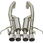 aFe MACHForce XP 3in-2 1/2in Axle Back 304SS Exhaust w/ Polished Tips 15-17 Chevy Corvette Z06