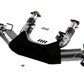 Borla 2020 Chevrolet Corvette C8 6.2L ATAK 3in Exhaust System Dual Round A/C Tips 4inx 4.75in