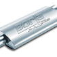 Borla Universal Center/Dual Oval 3in In / 2.5in Out 19in x 4in x 9.5in Notched PRO-XS Muffler