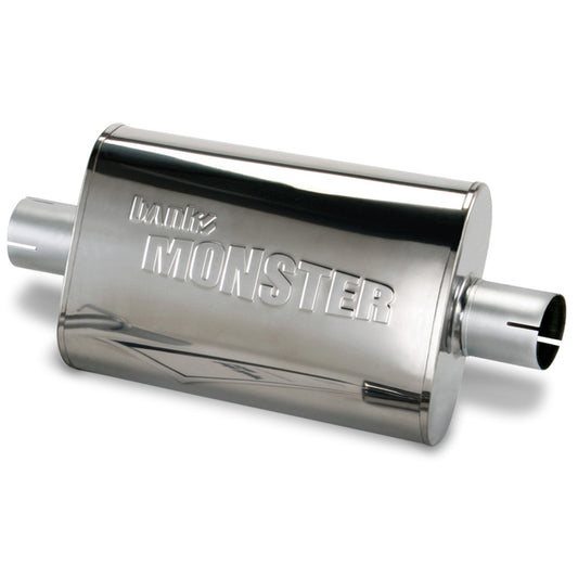 Banks Power 91-99 Jeep 4.0L Muffler - 2.5in X 2.5in S/S