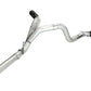 aFe MACHForce XP Exhaust Aluminized Dual Split DPF Back 11-15 GM Diesel Truck V8-6.6L (td) (BLK tip)