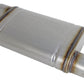 MACH Force-Xp 409 SS Muffler 3in ID Offset/Offset x 4in H x 9in W x 14in L - Oval Body